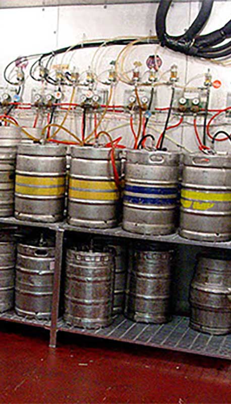 walk in keg cooler